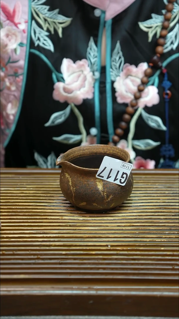 万古烧粗陶手工茶具