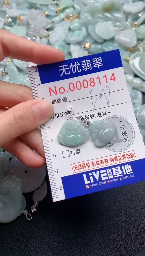 颈饰未镶嵌翡翠8114