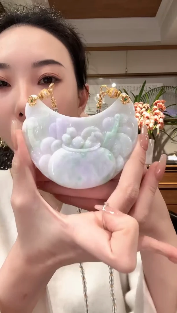 【闪购商品】翡翠颈饰未镶嵌国风
