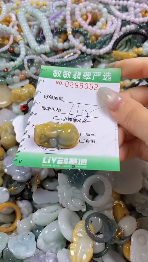 翡翠未镶嵌颈饰闪购0299052