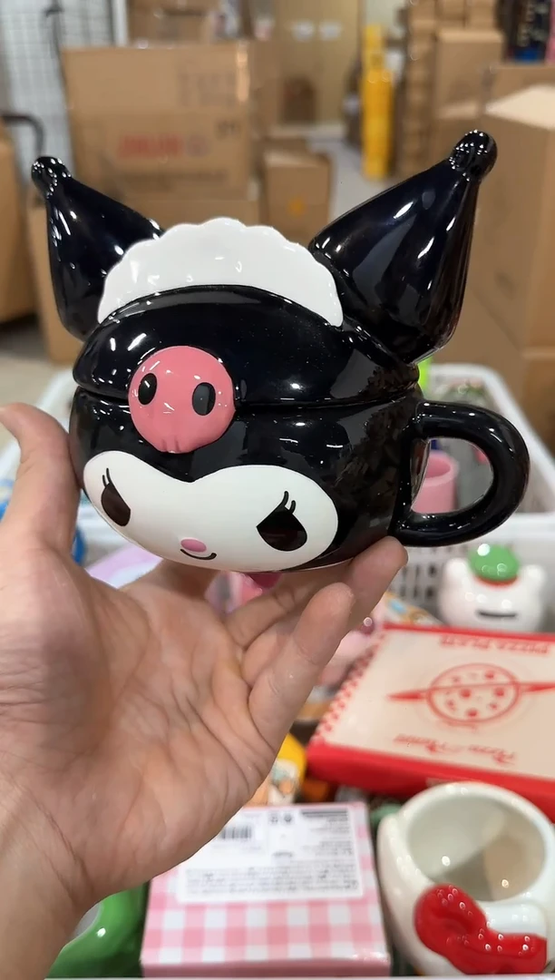 其他库洛米带盖杯子