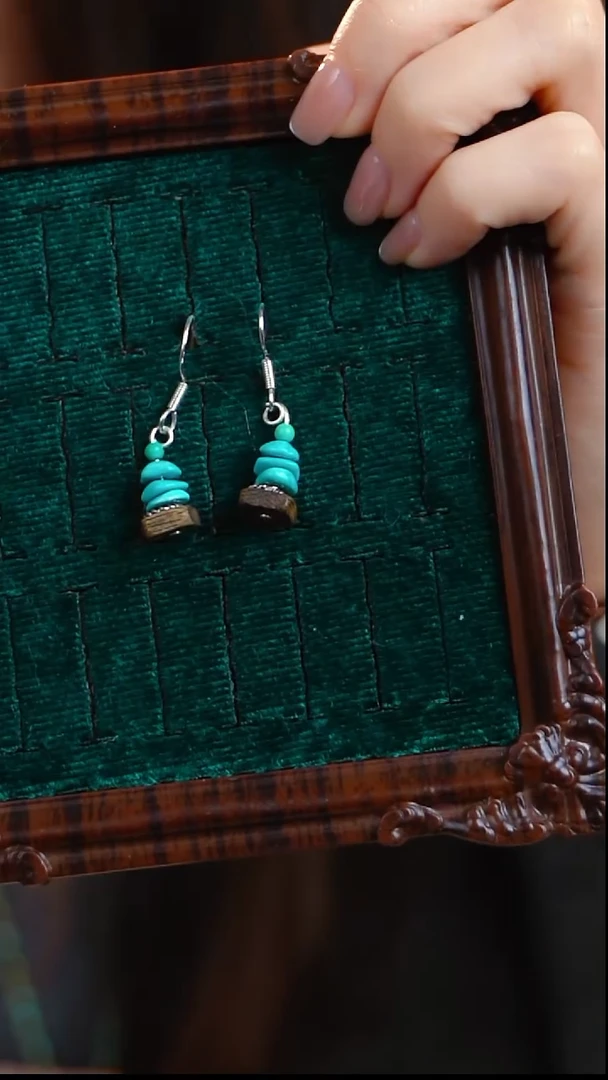 原创设计耳坠一对