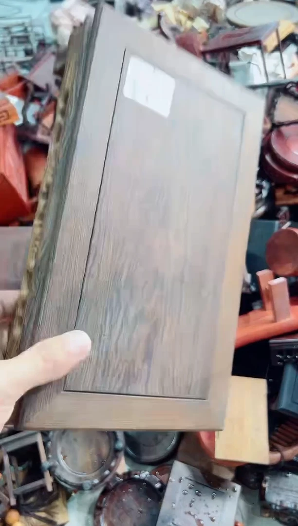 木1055虎脚底座花架摆件处理24*14*8