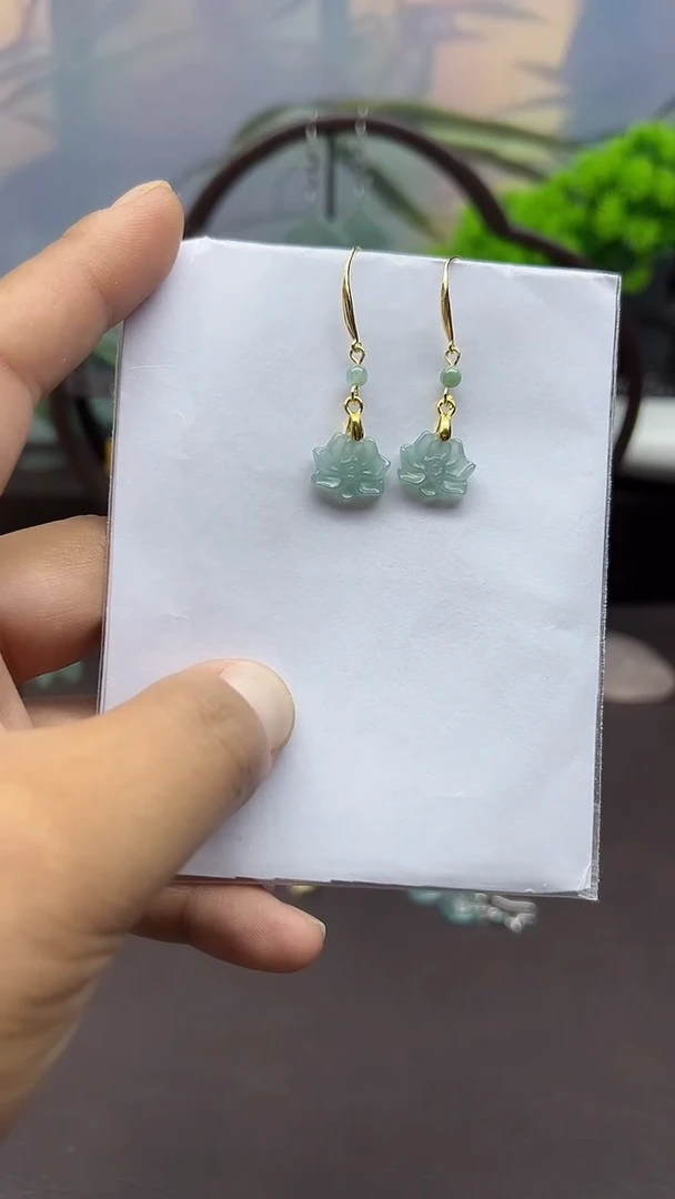 未镶嵌翡翠耳饰310