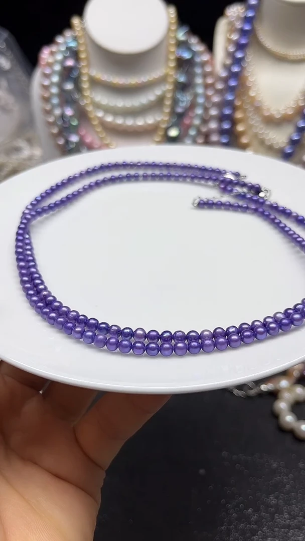 淡水珍珠未镶嵌颈饰多人