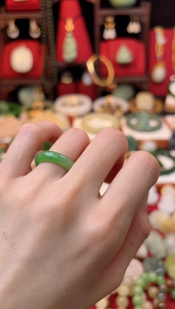 【闪购商品】和田玉戒指未镶嵌11