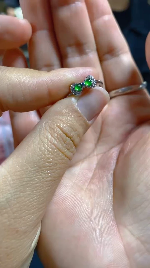 【闪购商品】翡翠戒指未镶嵌0850142458多样性发一