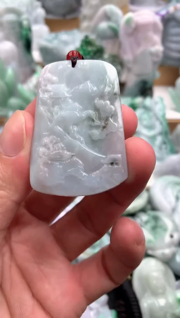 吊坠(不含链)未镶嵌翡翠1