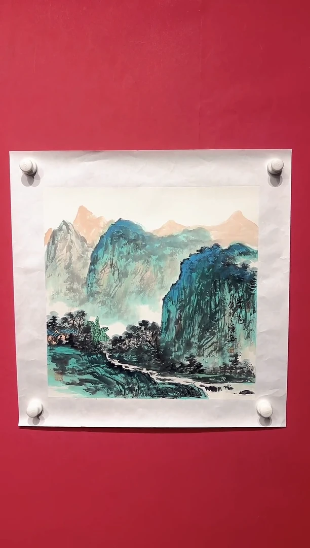 国画陈之谦-2平尺-国画