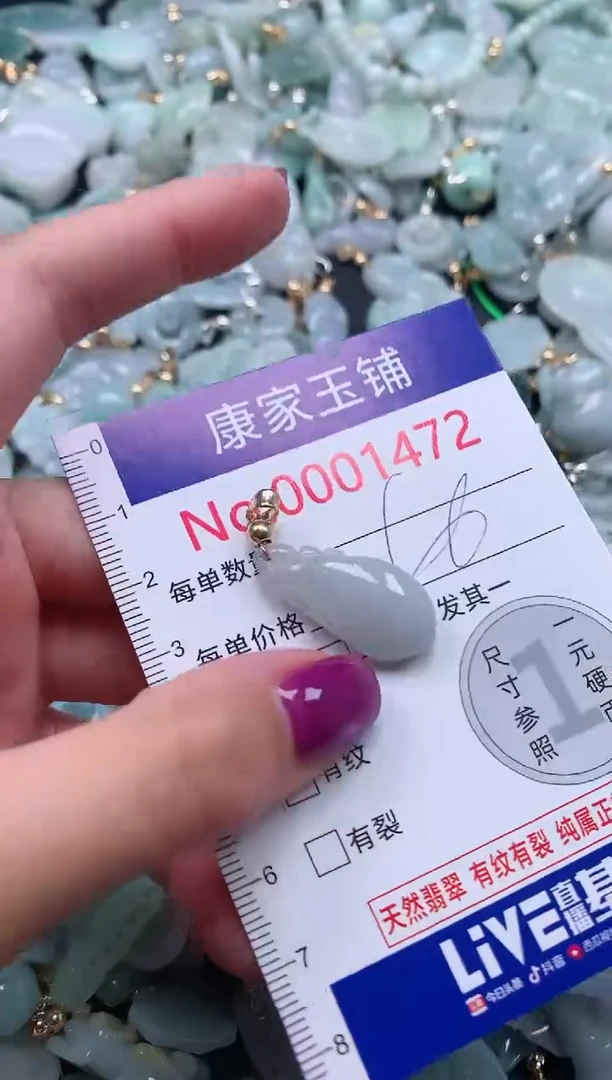 颈饰未镶嵌翡翠1472