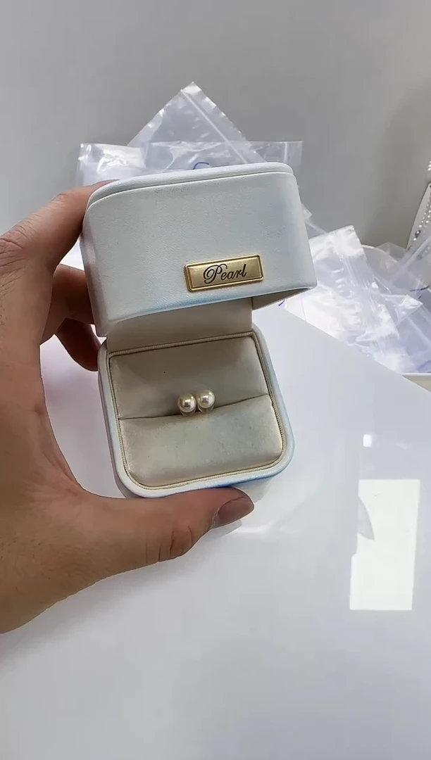 【闪购商品】海水珍珠DA18K金镶嵌ss052 耳钉6