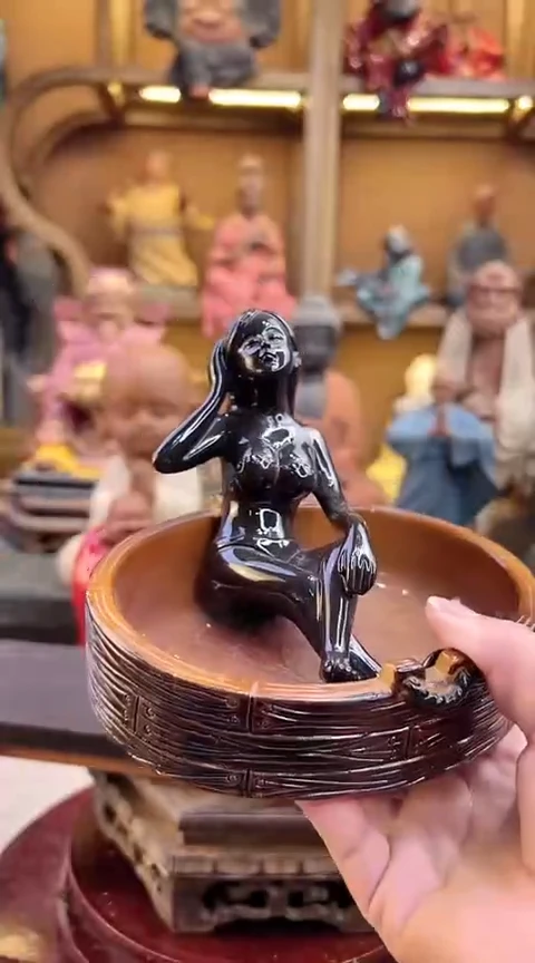 紫砂茶宠器闵茶宠摆件