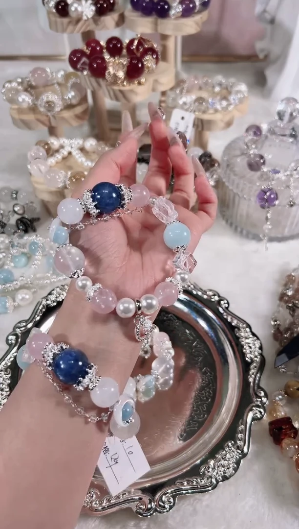 【闪购商品】水晶手链未镶嵌天然水晶默认微瑕 多样性发货发其一