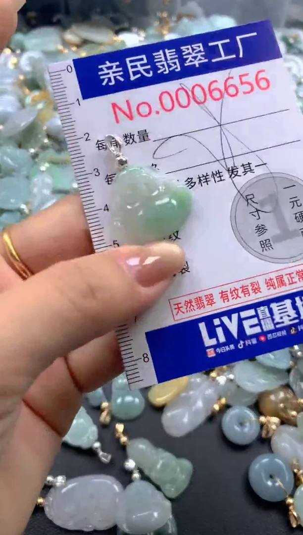 颈饰未镶嵌翡翠6656