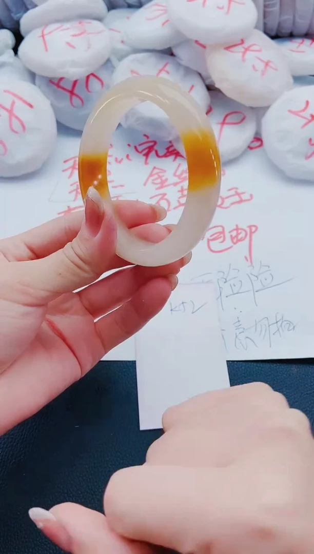 未镶嵌手镯石英质玉K52-57-58