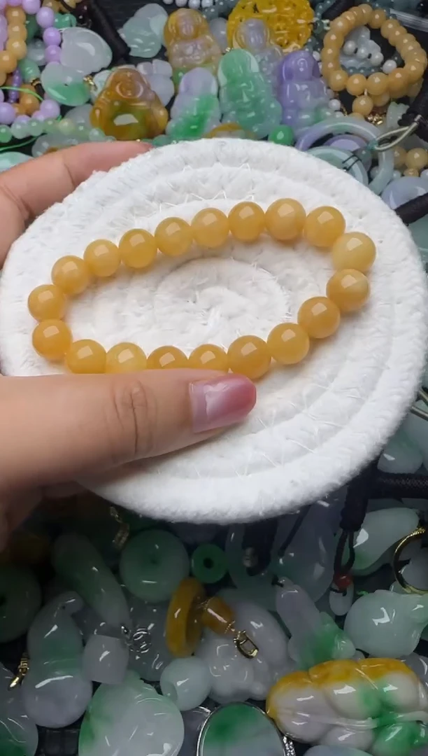 颈饰未镶嵌翡翠缅甸翡翠吊坠