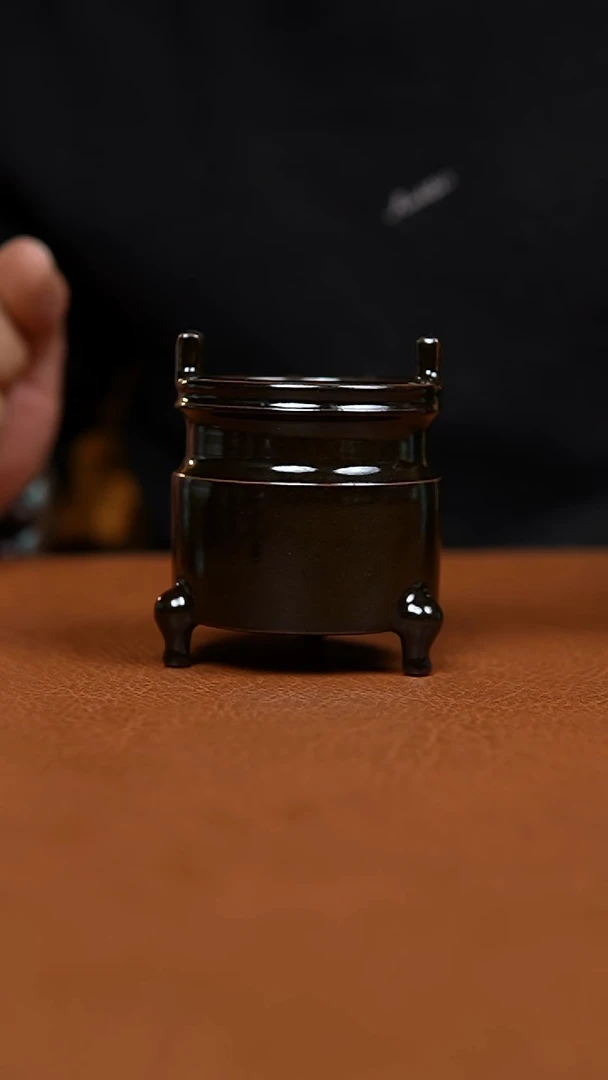 杯乌金釉巧升炉一级礼盒