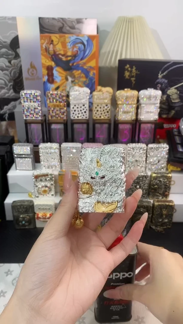 铜zippo银玉貔貅