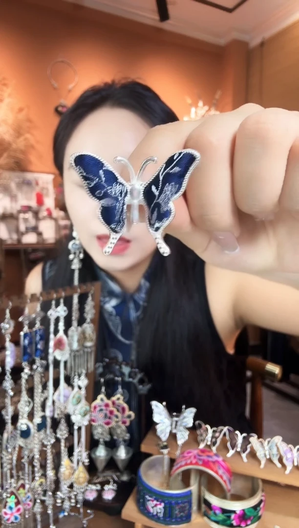 刺绣纯手工民族风戒指