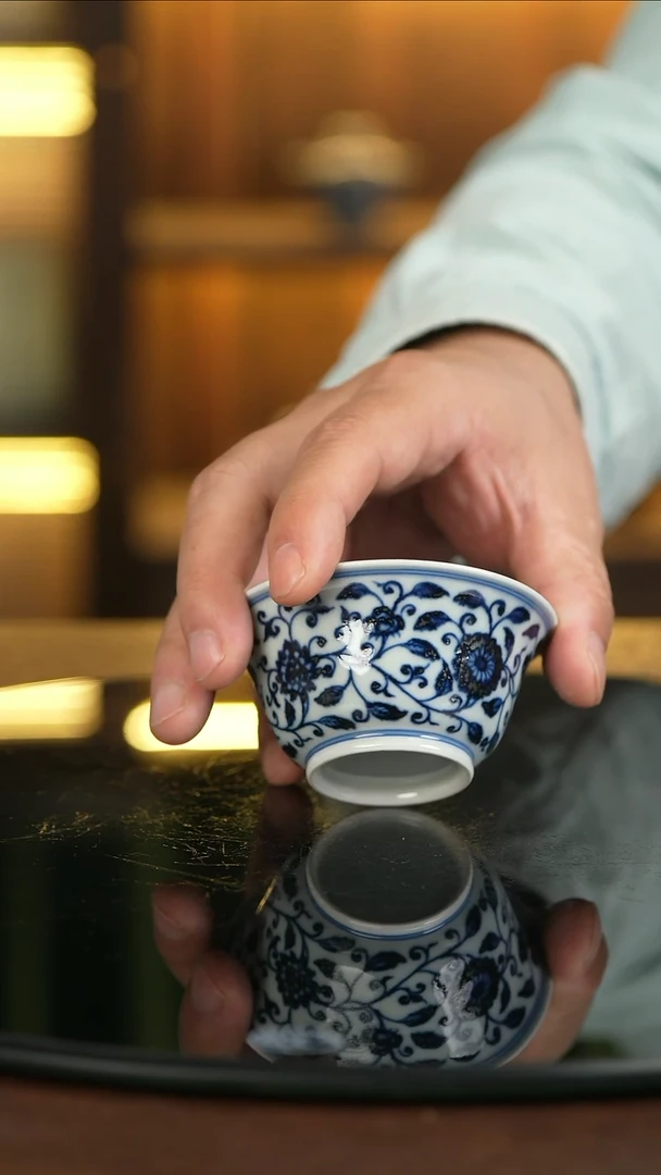 景德镇手工手绘杯