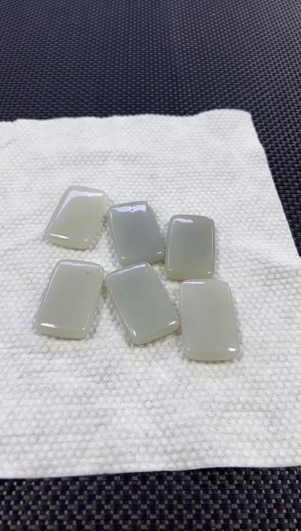 【闪购商品】和田玉挂件未镶嵌烟紫无事牌挂件（多样性发一件）