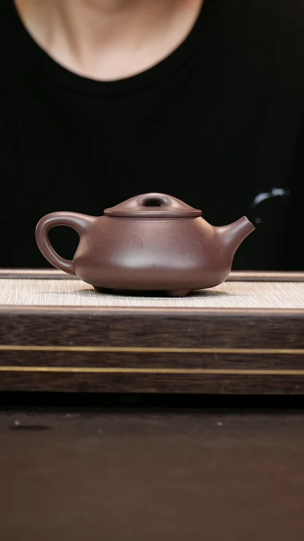 茶壶紫砂自*渡四号井底槽清  景舟石瓢  全手范