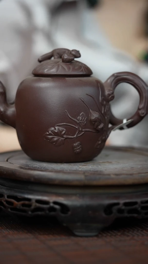 茶壶紫砂宜兴岁颐传砂原矿全手12