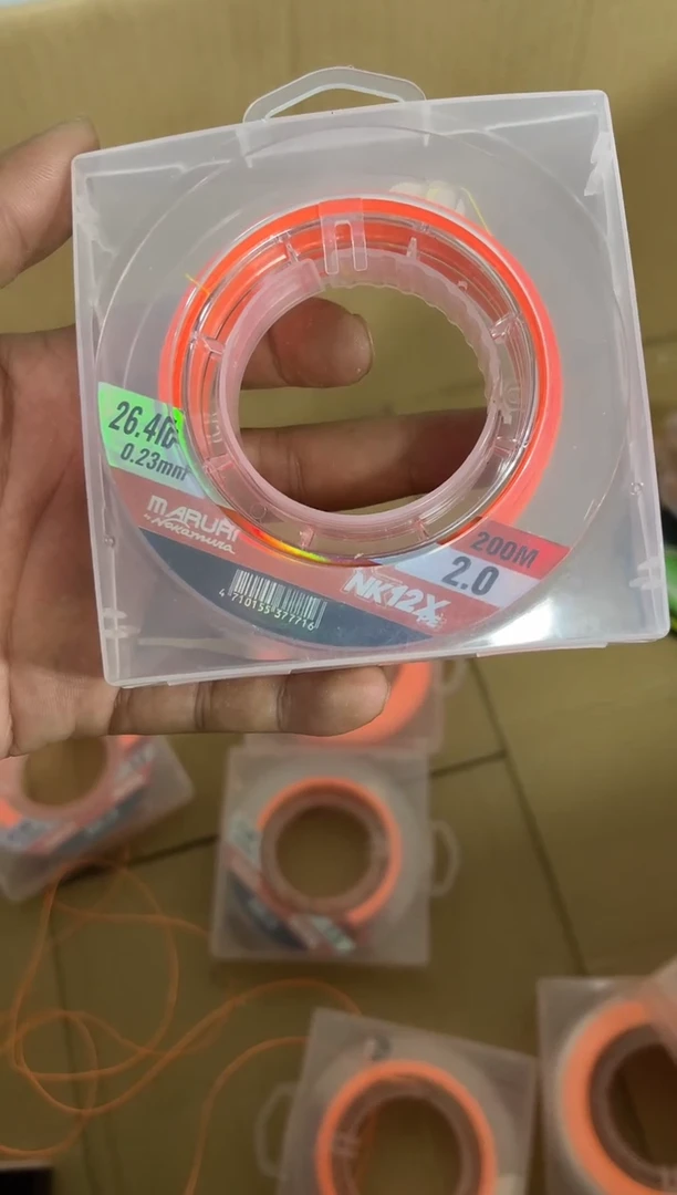 PE2#----12X橙色路亚线200米尾货