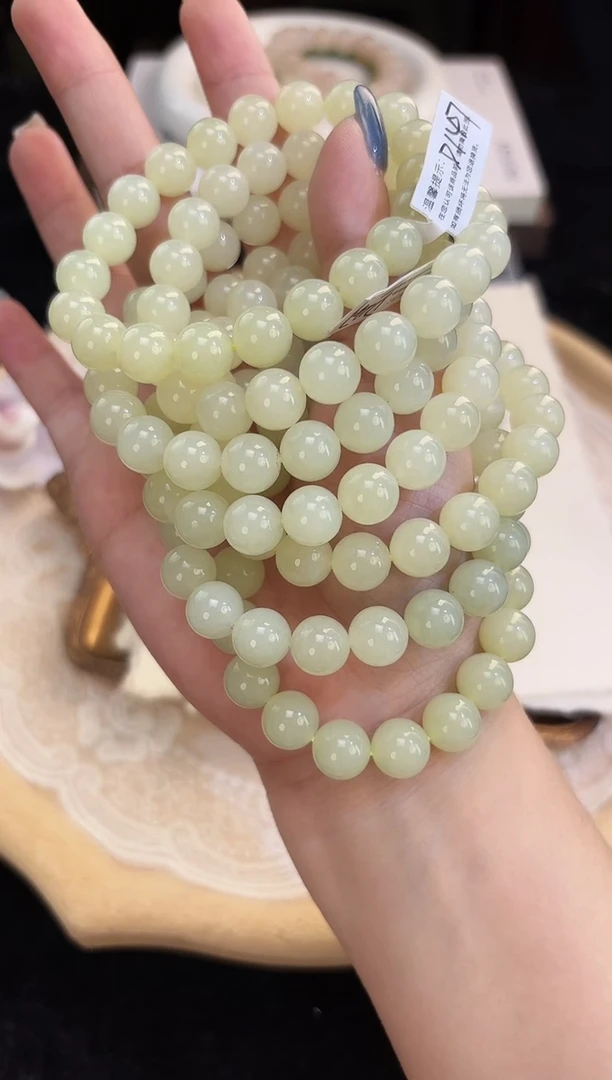 未镶嵌手链和田玉35和田玉手串多样性发货一个