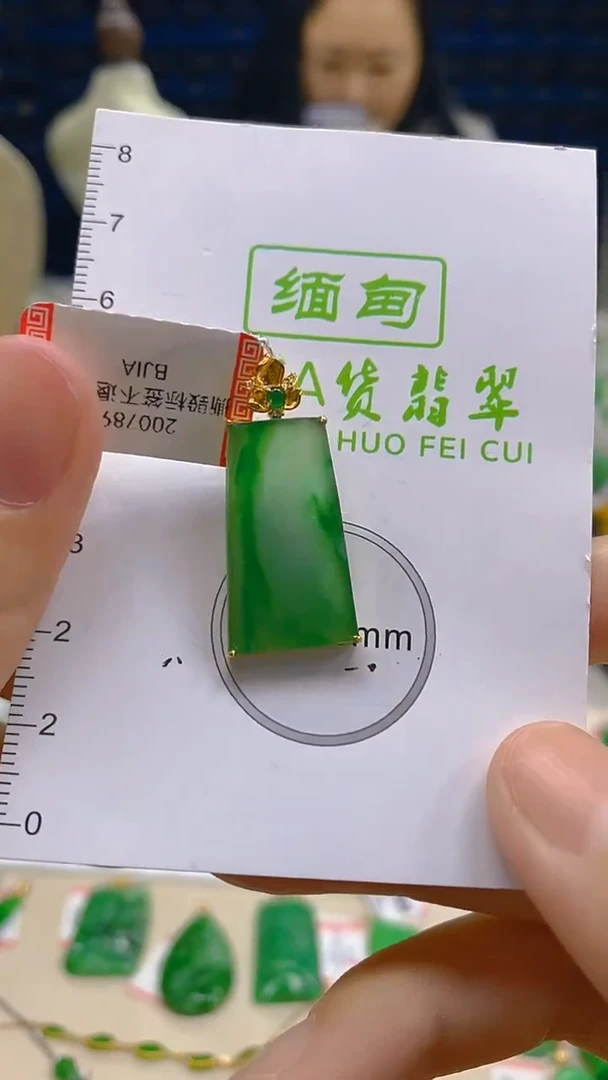 翡翠18K金镶嵌颈饰新号开播  全场乱卖
