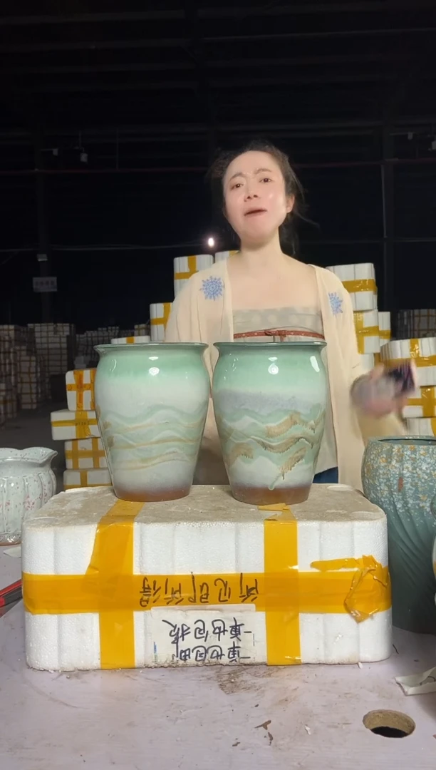 宜兴紫砂粗陶花盆17/24