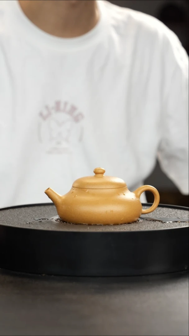 茶壶紫砂老宕口天花板黄金段静乐超级大漏微微瑕