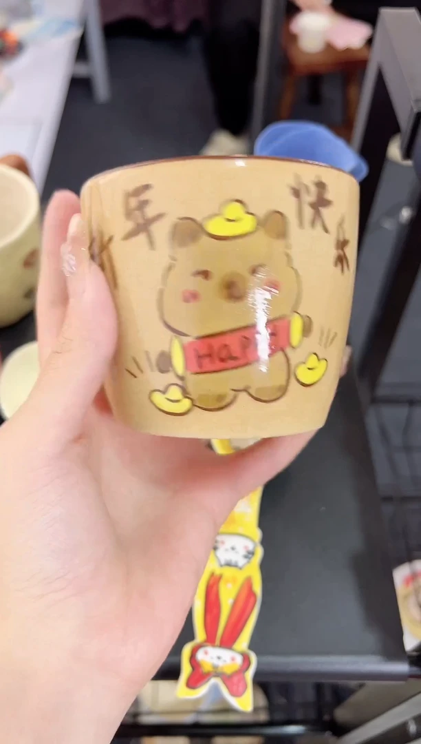 摆件景德镇陶瓷手作B96