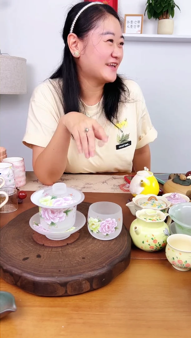 【老板娘福利乱炸】樱花盖碗130cc