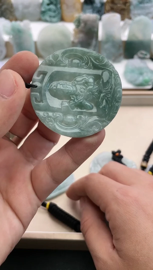 【闪购商品】翡翠颈饰未镶嵌..../1/13/36