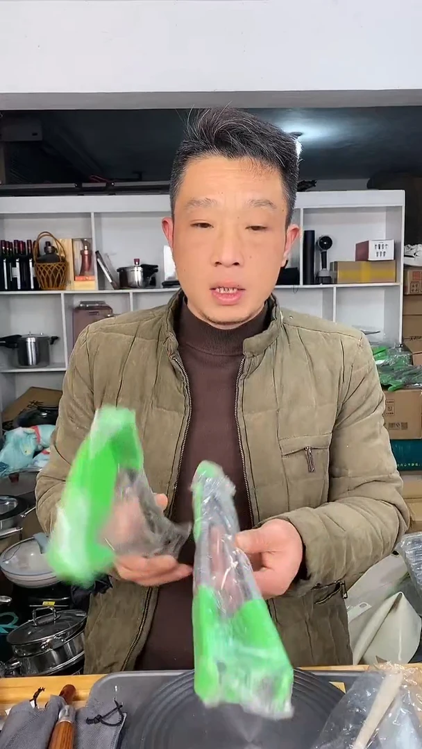 水晶玻璃1硅胶夹  2个一大一小