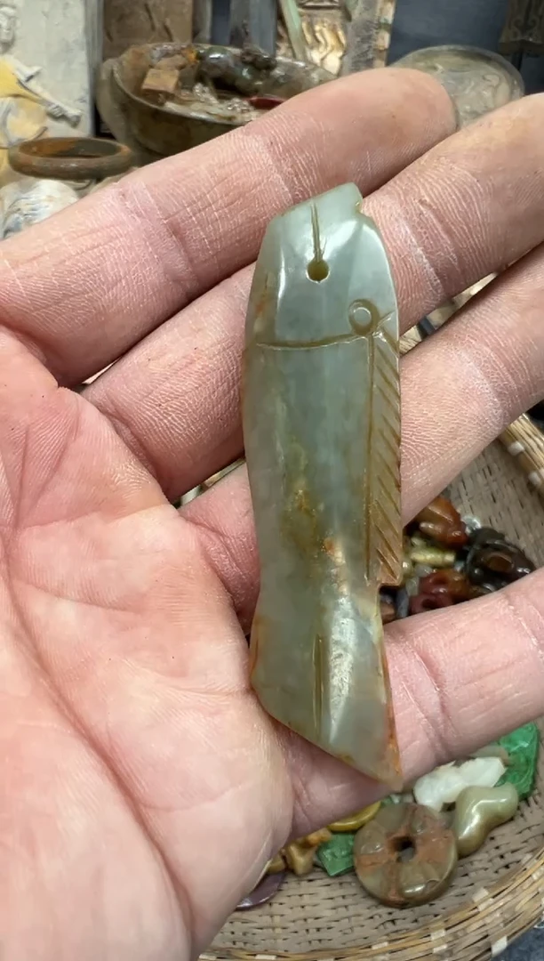 未镶嵌和田玉（糖玉）挂件111111