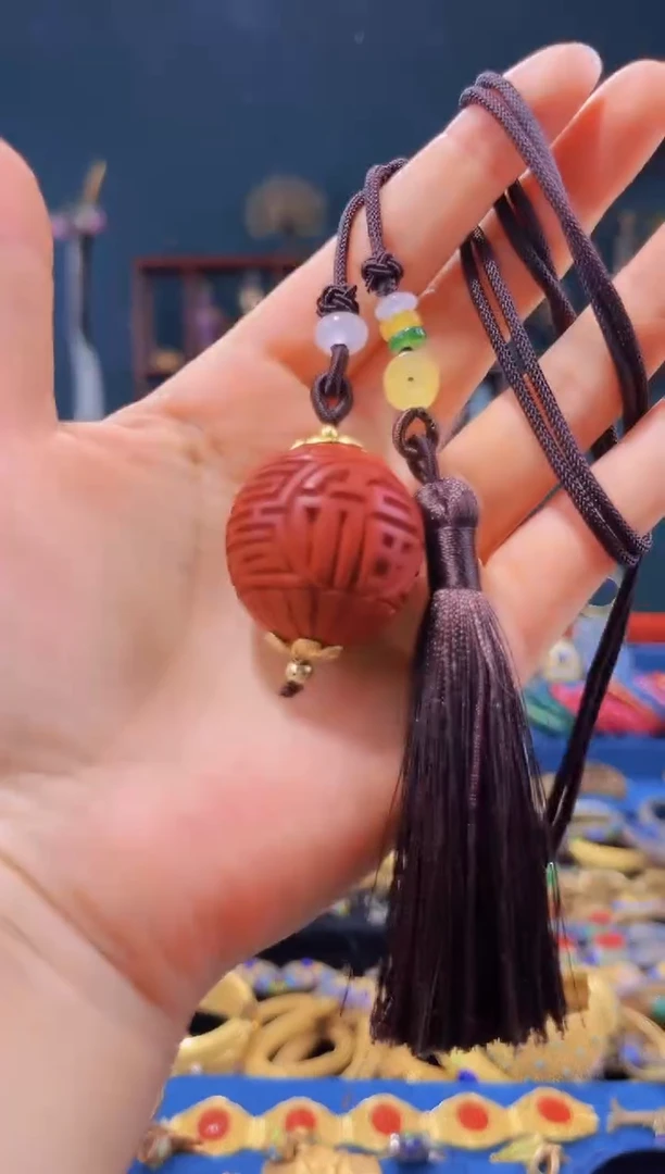 【闪购商品】非遗绝技 雕漆项链 福