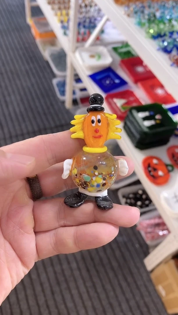 琉璃手工艺品小丑