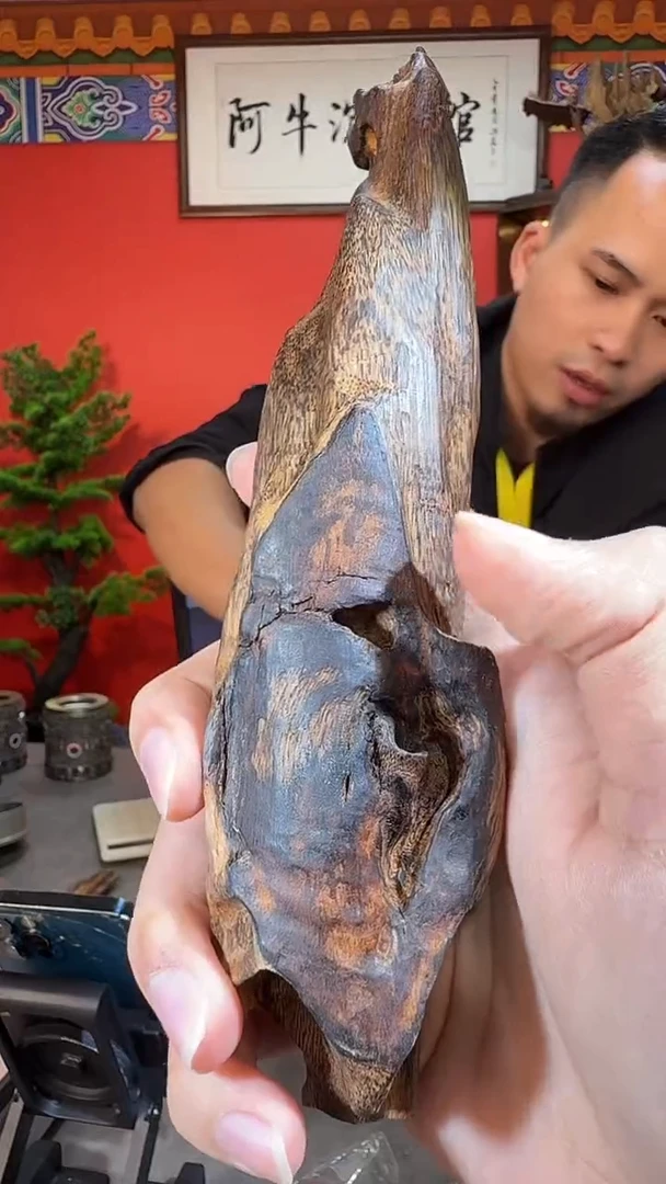 沉香吊坠141号海南虎斑多样性发一