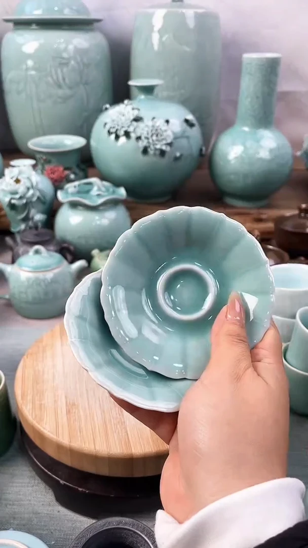 【闪购商品】特价 微瑕 慧仙青瓷