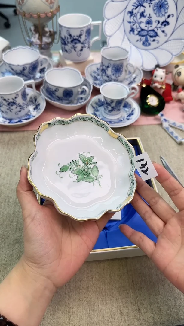 带原盒瓷片泡泡瓷器美到爆
