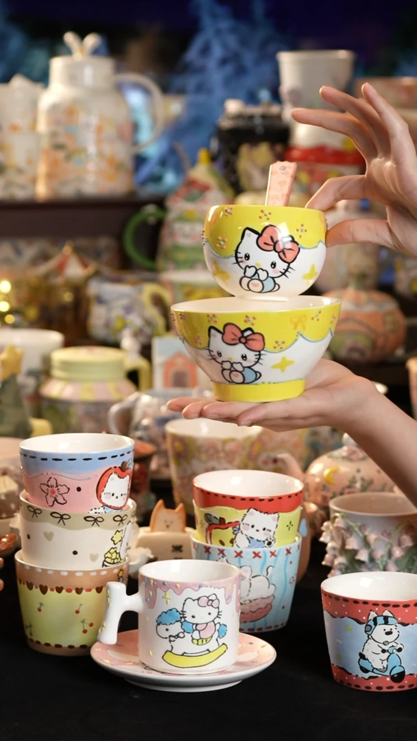 其他陶景德镇釉下彩手绘设计师款陶瓷