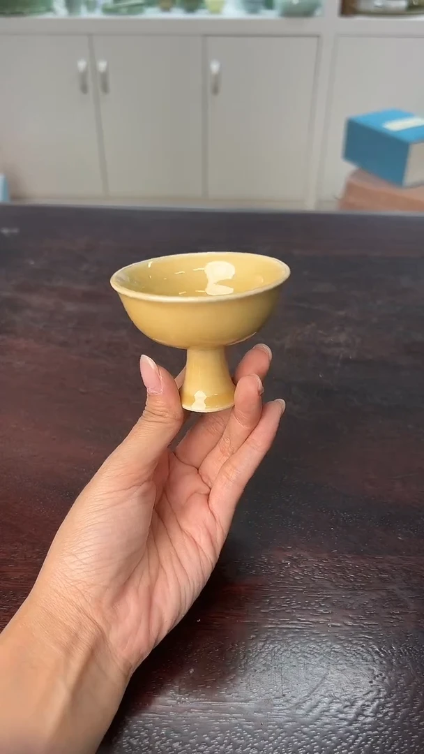龙泉云间青瓷小米茶器