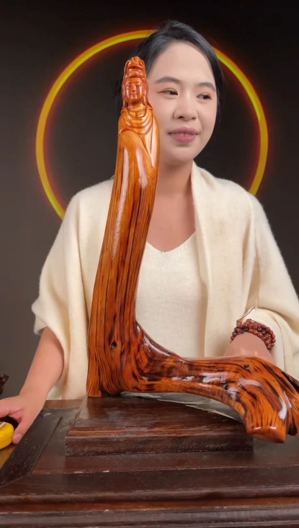 柏木（崖柏）手工摆件,先抢先得! 编号:97