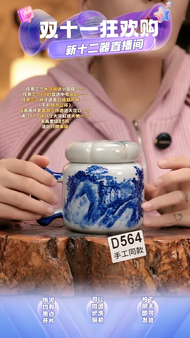 D564新十二器瓷器