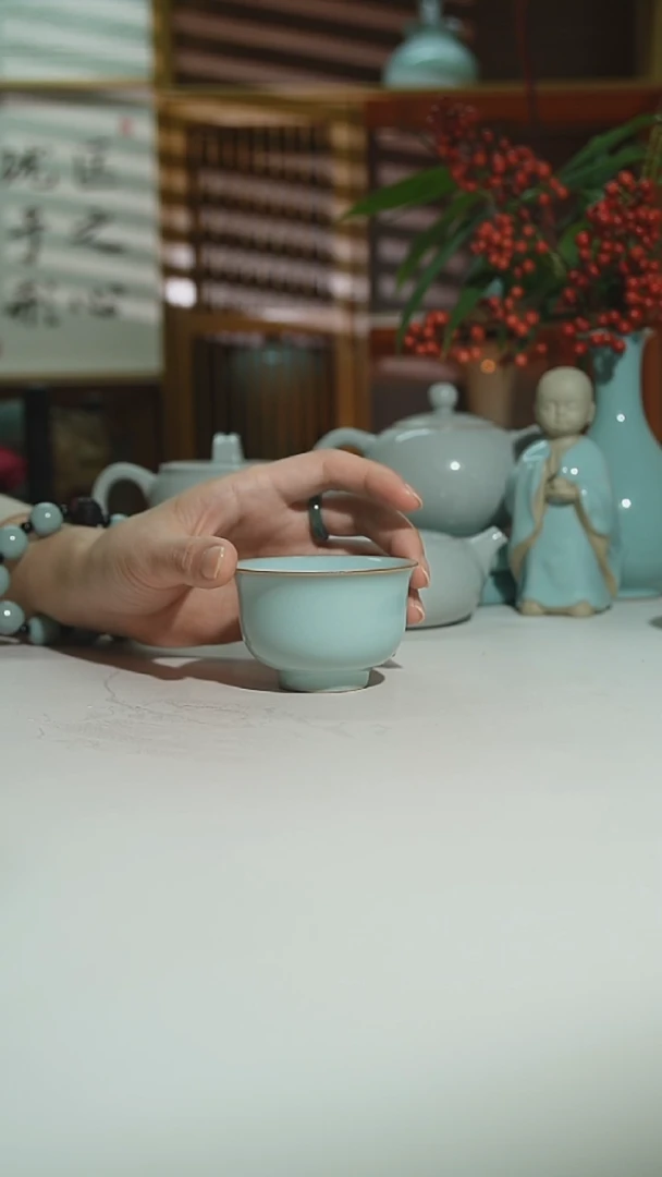 天青珑匠小压手杯章安全发货二级