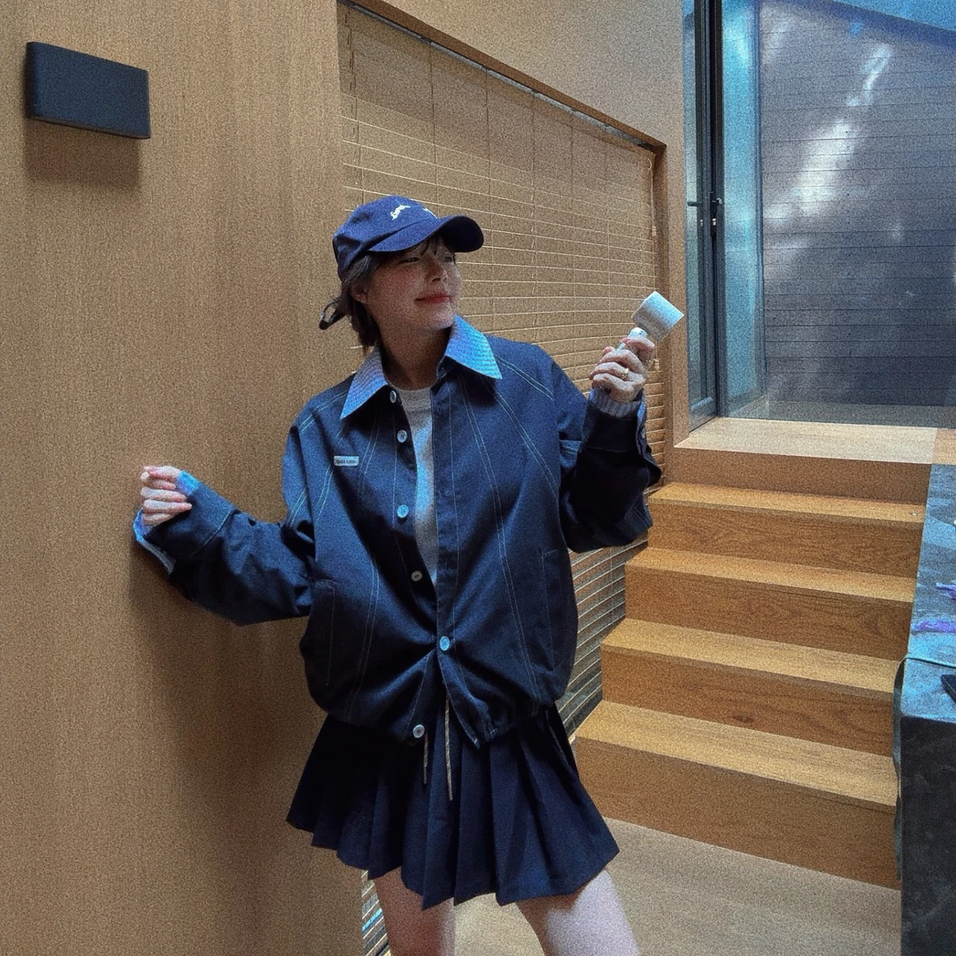 BETTER JOELY -【双生档案】纯棉时尚外套宽松韩版百搭通勤风Z4879