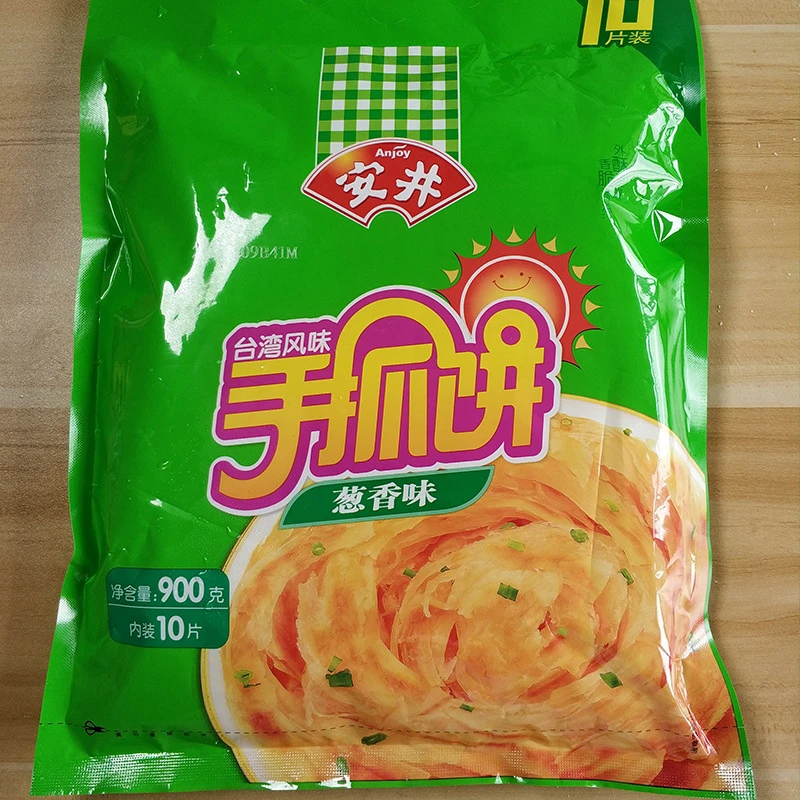 Anjoy/安井手抓饼900g 葱香味