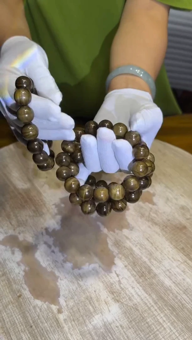 金丝楠金丝楠木1.5手串